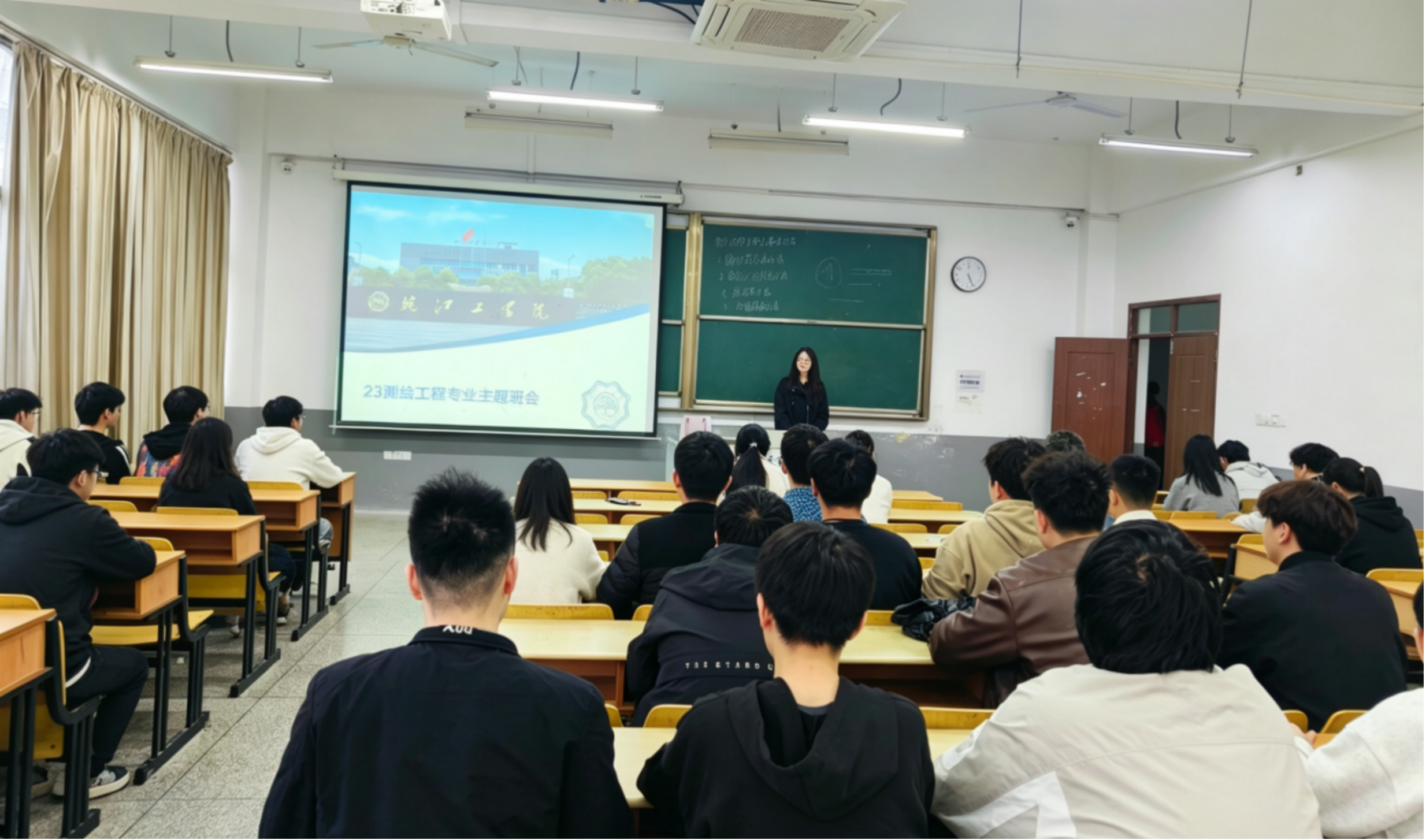 <strong>端正学习态度  明晰发展方向 ——土木与安全工程学院2023级测绘工程专业召开主题班会</strong>